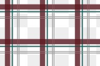 Tartan plaid background png transparent, red pattern design