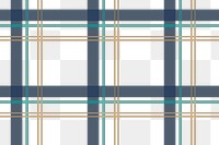 Seamless checkered png background, blue tartan, traditional Scottish design