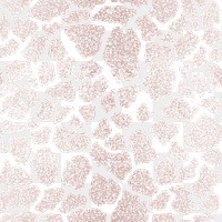 Rose gold png seamless pattern, glitter giraffe print transparent background