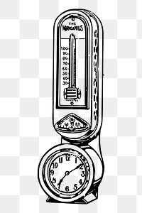 Scale png sticker, vintage measuring equipment illustration, transparent background. Free public domain CC0 image.