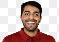 Cheerful young man transparent png