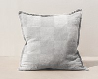 Pillow cushion cover mockup png transparent interior design