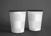 Coffee cup png product mockup for cafe&rsquo;s