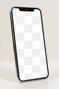 Black smartphone screen mockup background<br /><br /> 