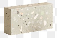 Terrazzo tile texture design element  