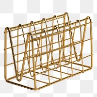 Golden desktop rack design element 