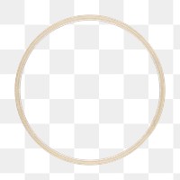 Vintage round frame design element