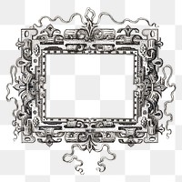 Medieval png frame transparent background