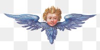 Victorian cherub angel png transparent background 
