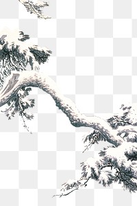 Pine bough design element