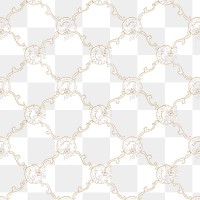 Floral vintage style background png