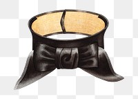 Vintage cravat png illustration, from remix of artwork by Marie Mitchell