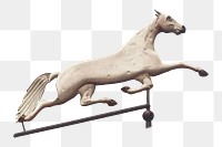 Vintage weather vane png illustration, remixed from the artwork by Henry Murphy