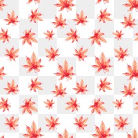 Japanese floral seamless pattern transparent background, remix from artworks by Megata Morikaga