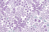 Art nouveau geranium flower pattern transparent png design resource