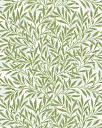 William Morris's png vintage pattern, green willow illustration, remix from the original artwork