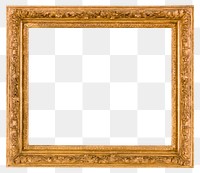 Frame png mockup, remixed from the artworks by Louis Abel-Truchet