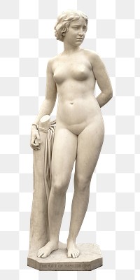 Png young woman nude marble sculpture