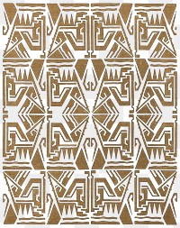 Vintage art decor gatsby pattern transparent background, featuring public domain artworks