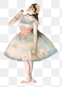 Png ballerina, remixed from the artworks of the famous French artist <a href="https://slack-redir.net/link?url=https%3A%2F%2Fwww.rawpixel.com%2Fsearch%2FEdgar%2520Degas" target="_blank">Edgar Degas</a>.