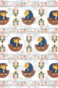 Egyptian Tefnut pattern background png