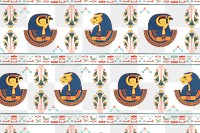 Egyptian Tefnut png pattern background