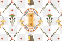 Egyptian ornamental pattern png background