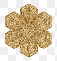 Christmas gold snowflake transparent macro photography, remix of art by Wilson Bentley