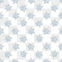 Season&rsquo;s greetings transparent snowflake seamless pattern background, remix of photography by Wilson Bentley