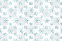 Christmas transparent snowflake pattern background, remix of photography by Wilson Bentley