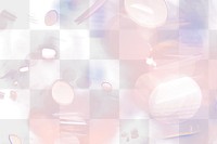 Pastel bokeh lights background