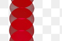 Red blurred lights design element 