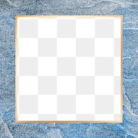 Png square border frame texture background