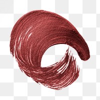 Shimmery metallic cerise pink swirl paint brush stroke texture