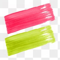 Neon pink and neon lime green paint brush stroke texture backgrounds
