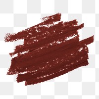 Matte maroon red paint brush stroke