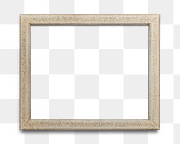 Wooden picture frame transparent png