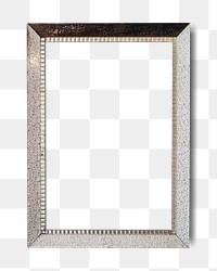 Gray picture frame transparent png