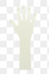 Nude Hand And Arm Paper Free PNG Sticker Rawpixel