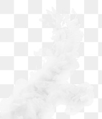 White ink explosion png design space