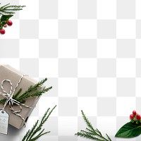 Christmas png border frame design