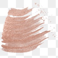 Metallic pink paint stroke pattern transparent png