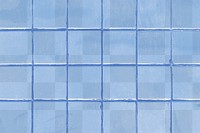 Blue tiles pattern png background