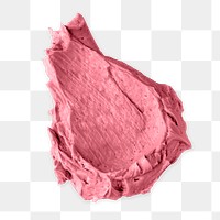 Png pink cream smear design element texture