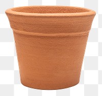 Terracotta png plant pot mockup