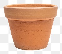 Terracotta png plant pot mockup