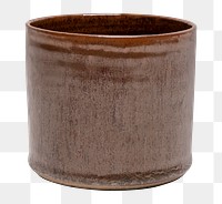 Brown plant pot png mockup for home decor