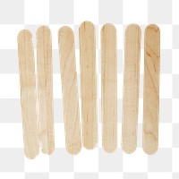 Png wooden popsicle garden markers set