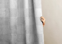 Curtain png mockup transparent home decor