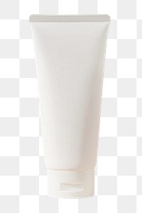 Skincare png white tube, beauty product